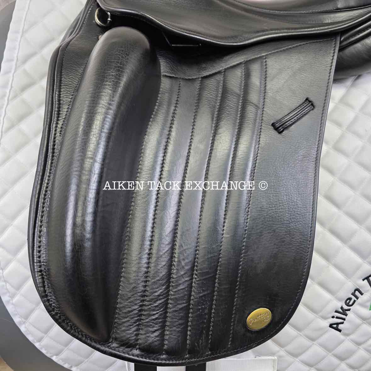 2011 Wise Equestrian Dutton RZ Monoflap Dressage Saddle, 17" Seat, Adjustable Tree - Changeable Gullet, Foam Panels