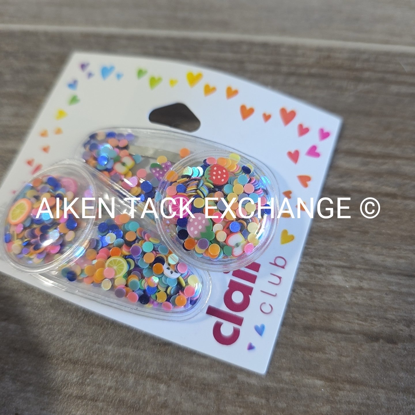 Claire's Club Bundle - 2 Hair Clips, 1 Necklace