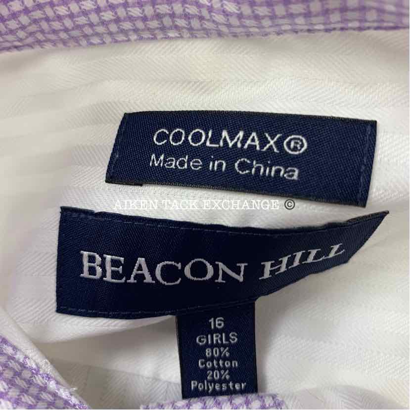 Beacon Hill Children's Show Shirt, Size 16
