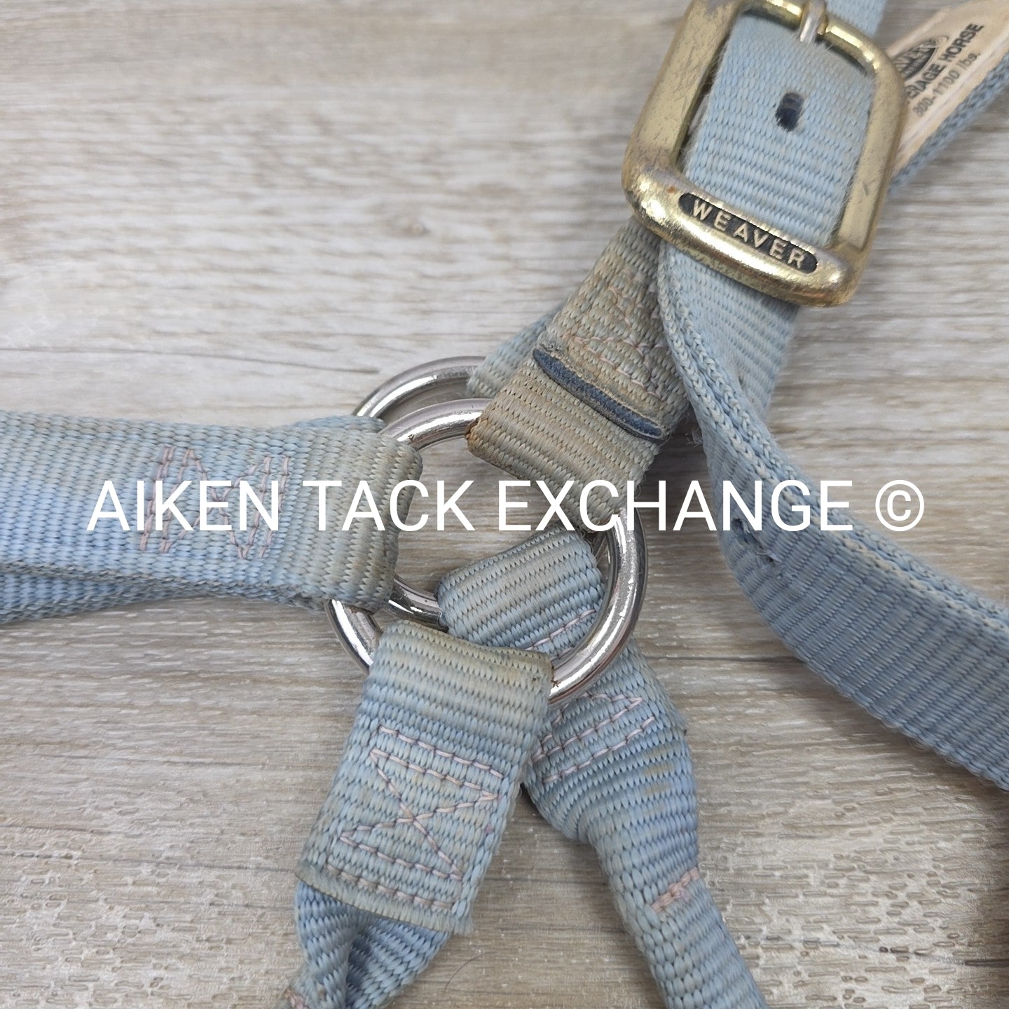 BARGAIN BUNDLE: Weaver Nylon Halter & Leather Halter, Size Full