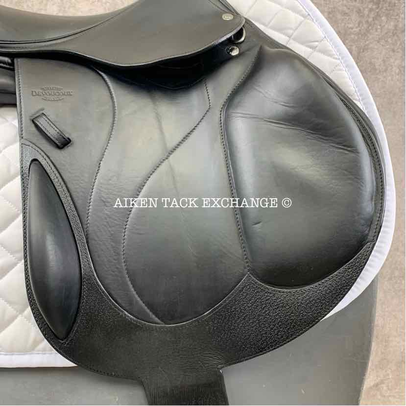 2022 Devoucoux Chiberta O Monoflap Jump Saddle, 17.5" Seat, 2A Flap, Medium Wide Tree, D3D Panels, Buffalo Leather