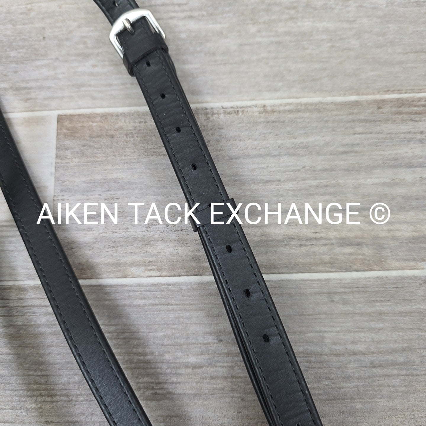 Prestige Flat Running Martingale, Black, Size Full