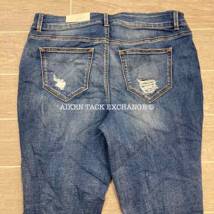 Maurices High Rise Denim Flex Jeggings Jeans, Women's Size 14W Regular