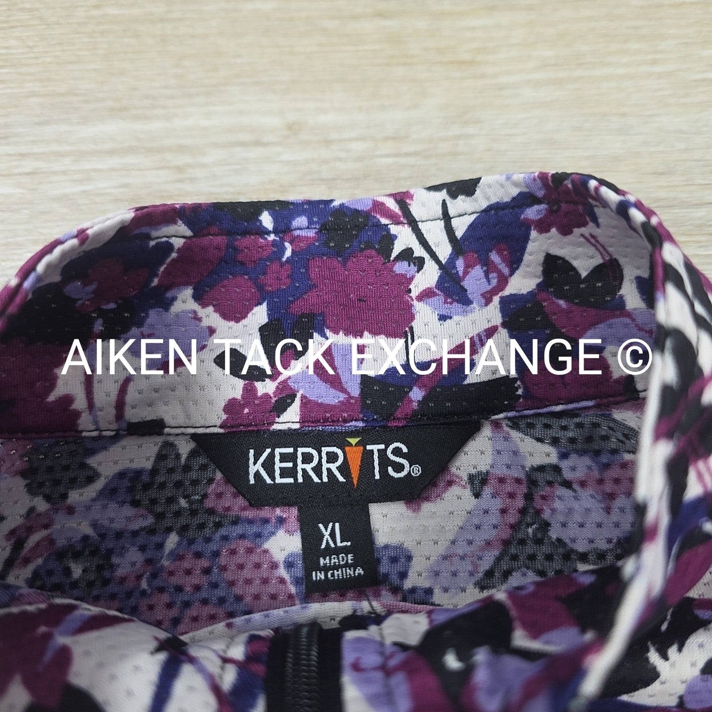 Kerrits Ice Fil Short Sleeve Sun Shirt, Youth XLarge