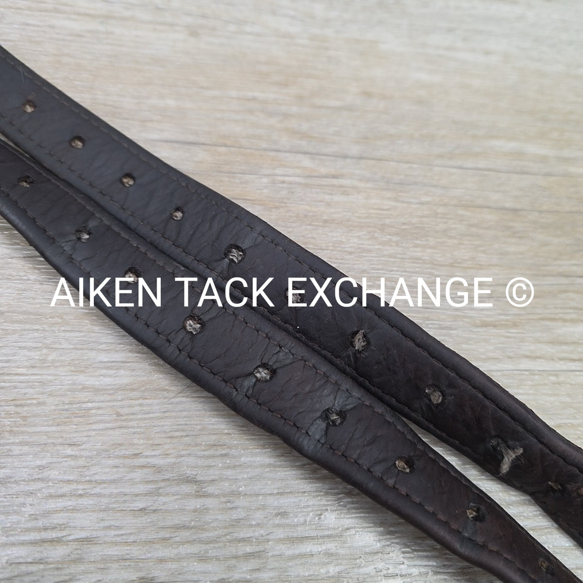 M. Toulouse Lined Stirrup Leathers, Brown, 54"