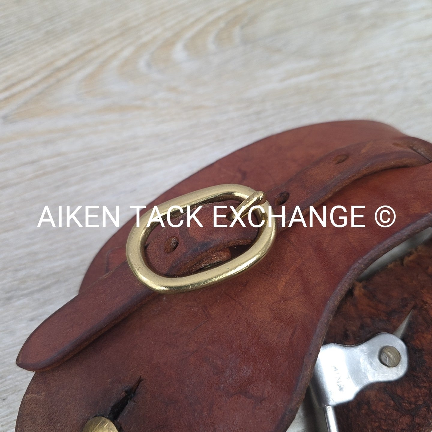 Western Rowel Spurs with Leather Straps