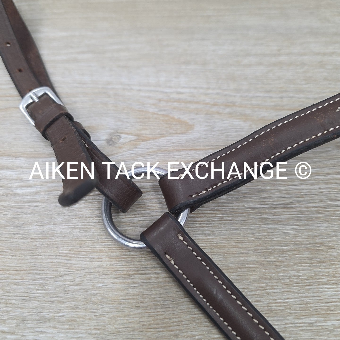 Fancy Stitched Breastplate, Brown, Size Full