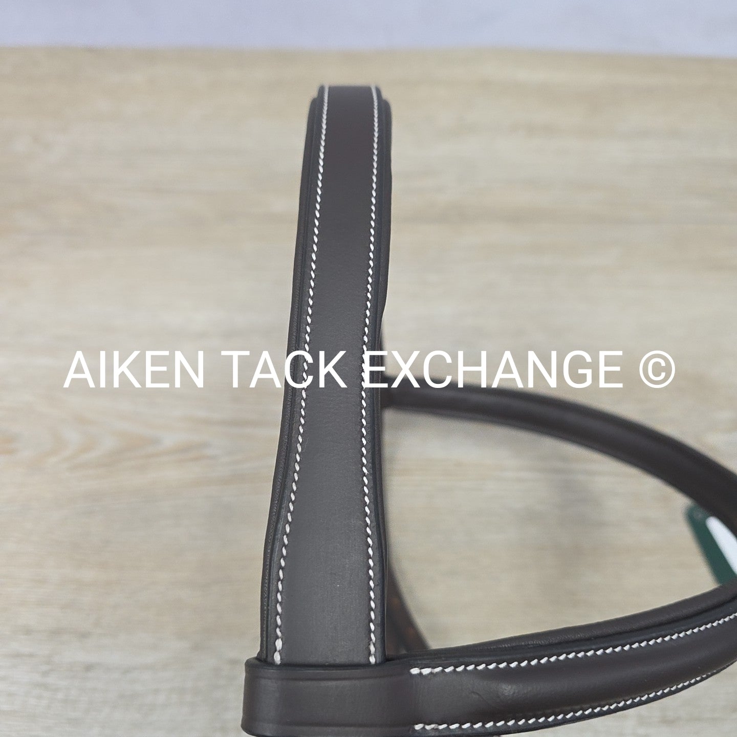 HDR Advantage Mono Crown Padded Bridle with Reins, Havana, Oversize