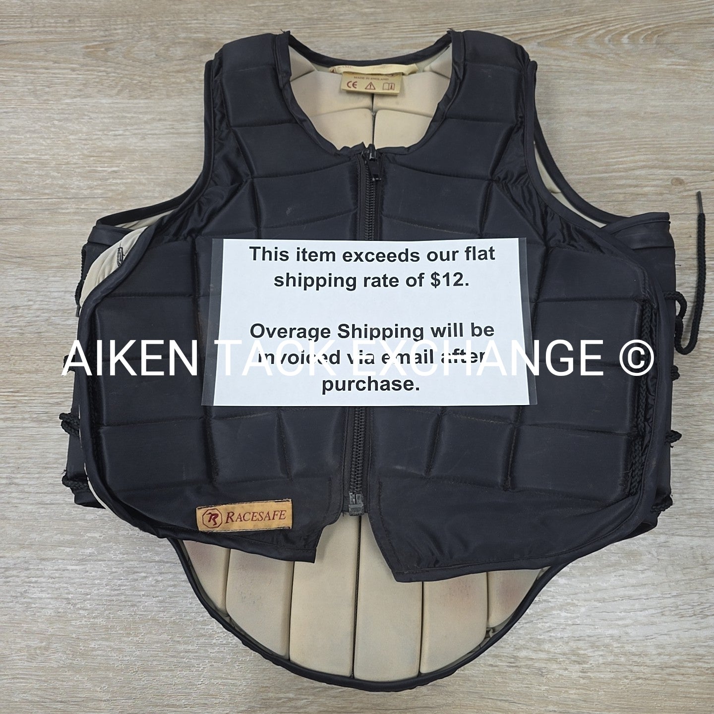 Racesafe Body Protector Safety Vest, Size Youth X-Large