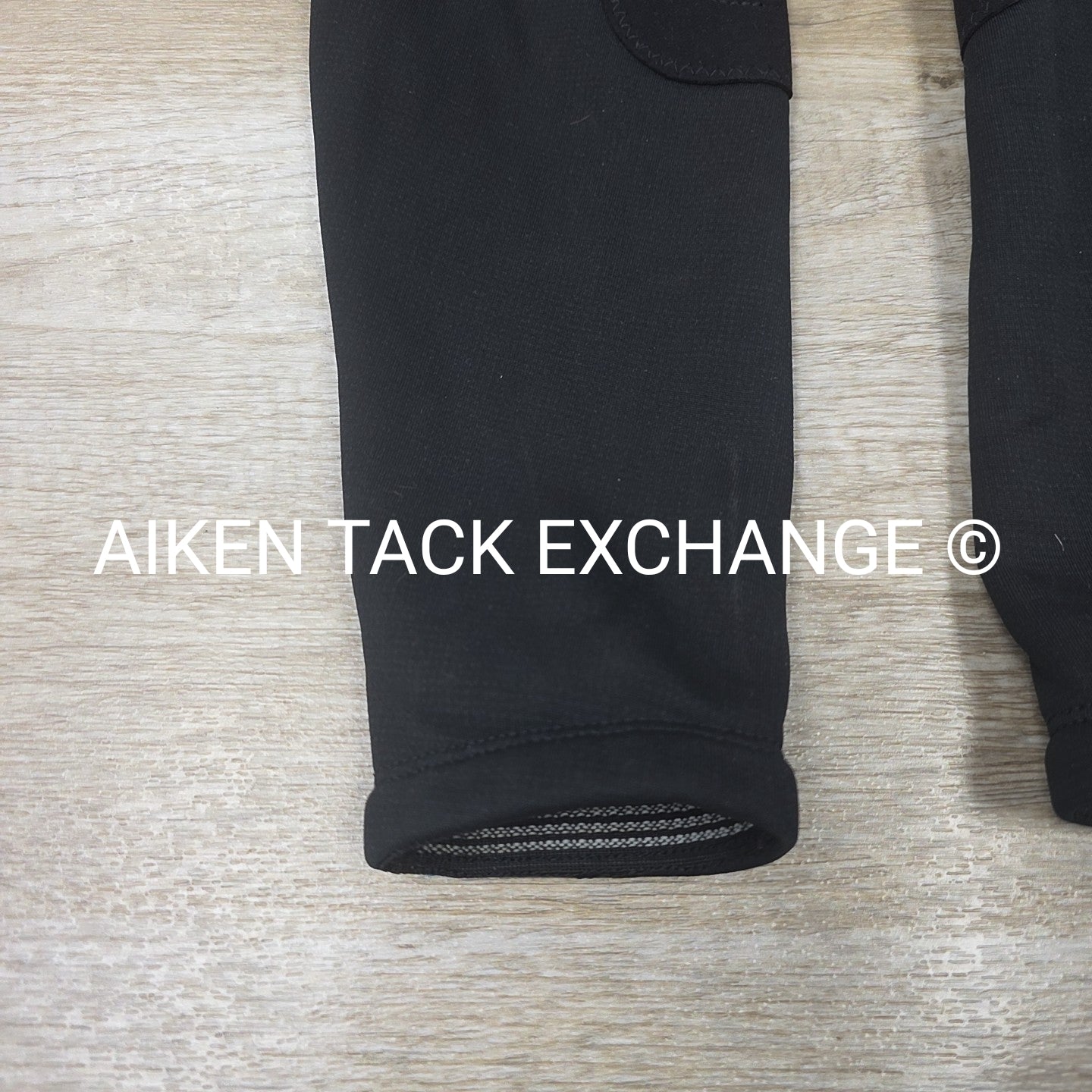 Irideon Fleece Lined Knee Patch Tights, Size Large
