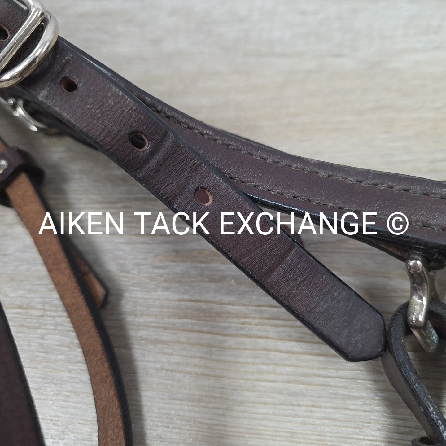 Weaver Leather Halter Bridle, Missing Cheek Pieces, Brown, Size Full
