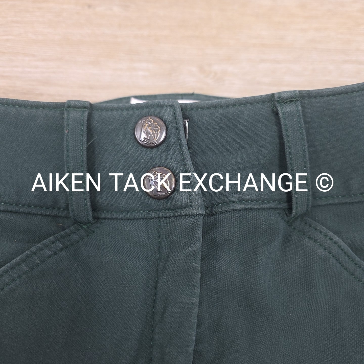 Tailored Sportsman Trophy Hunter Knee Patch Breeches, Size 10 R