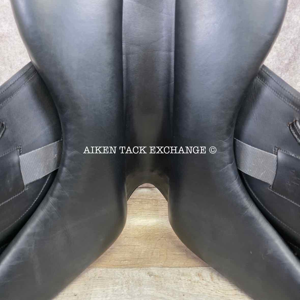 2011 Stackhouse Monoflap Dressage Saddle, 17" Seat, Medium Narrow Tree