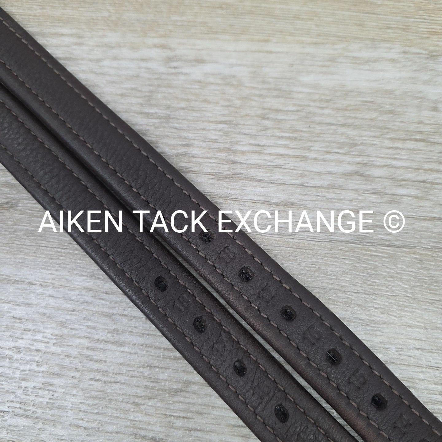 Stubben Wrapped Stirrup Leathers, Brown, 52"