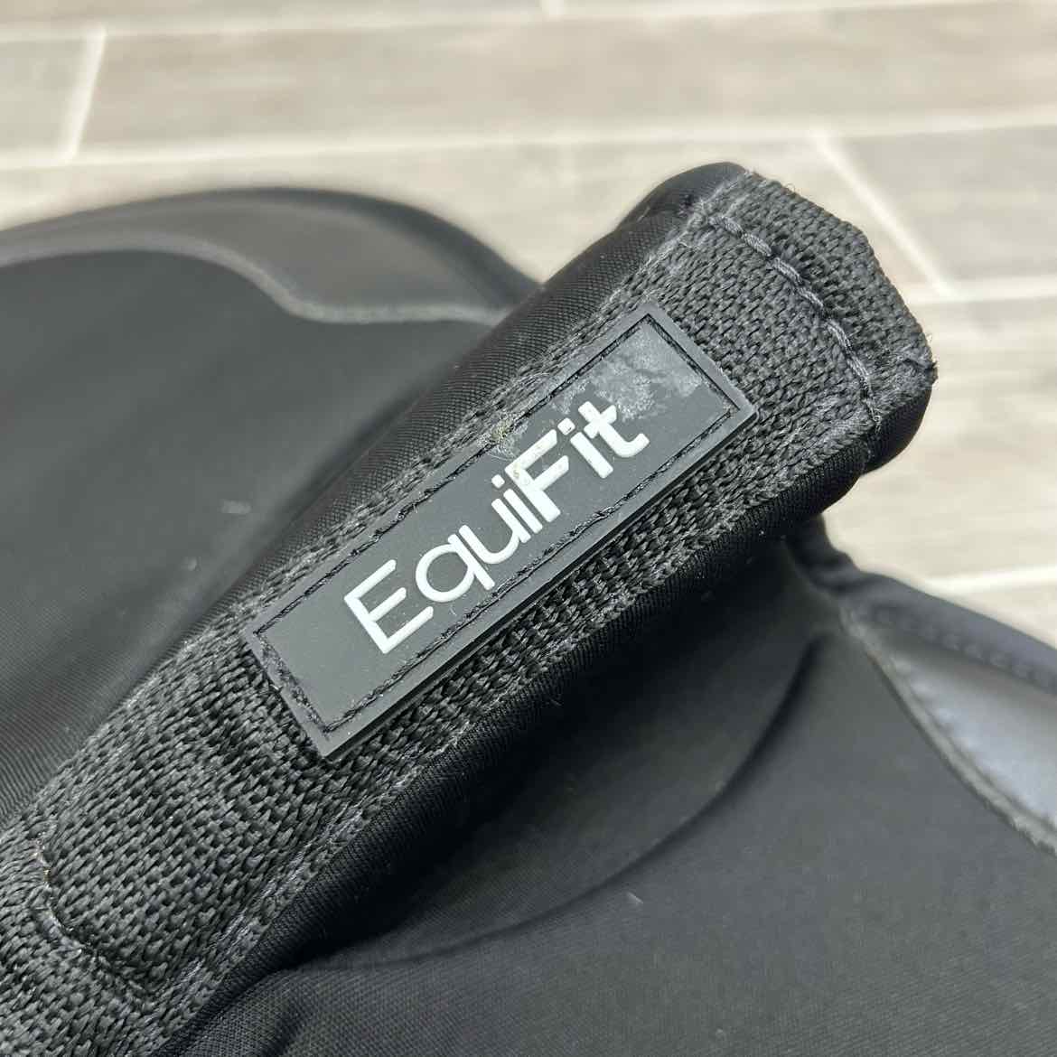 EquiFit ImpacTeq Half Pad, Black, Size Full (Horse)