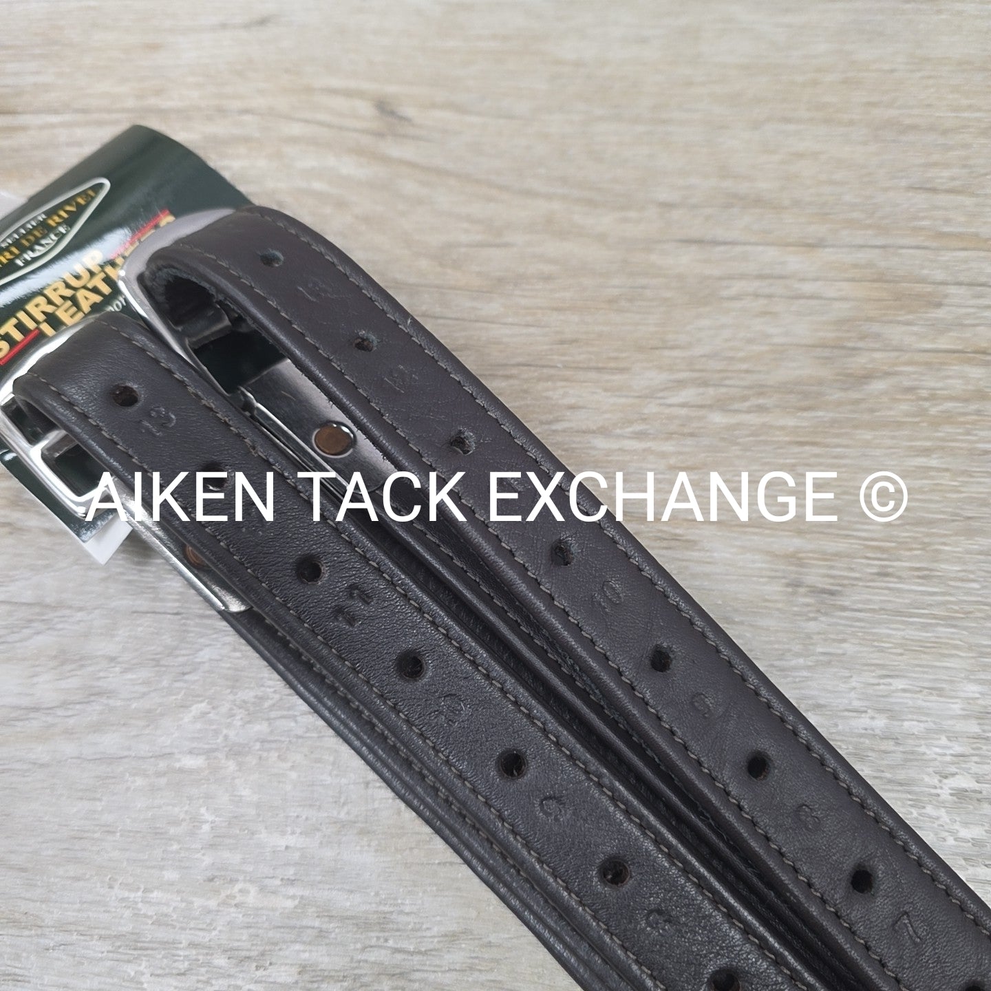 HDR Triple Covered Close Contact Stirrup Leathers, Havana, 48"