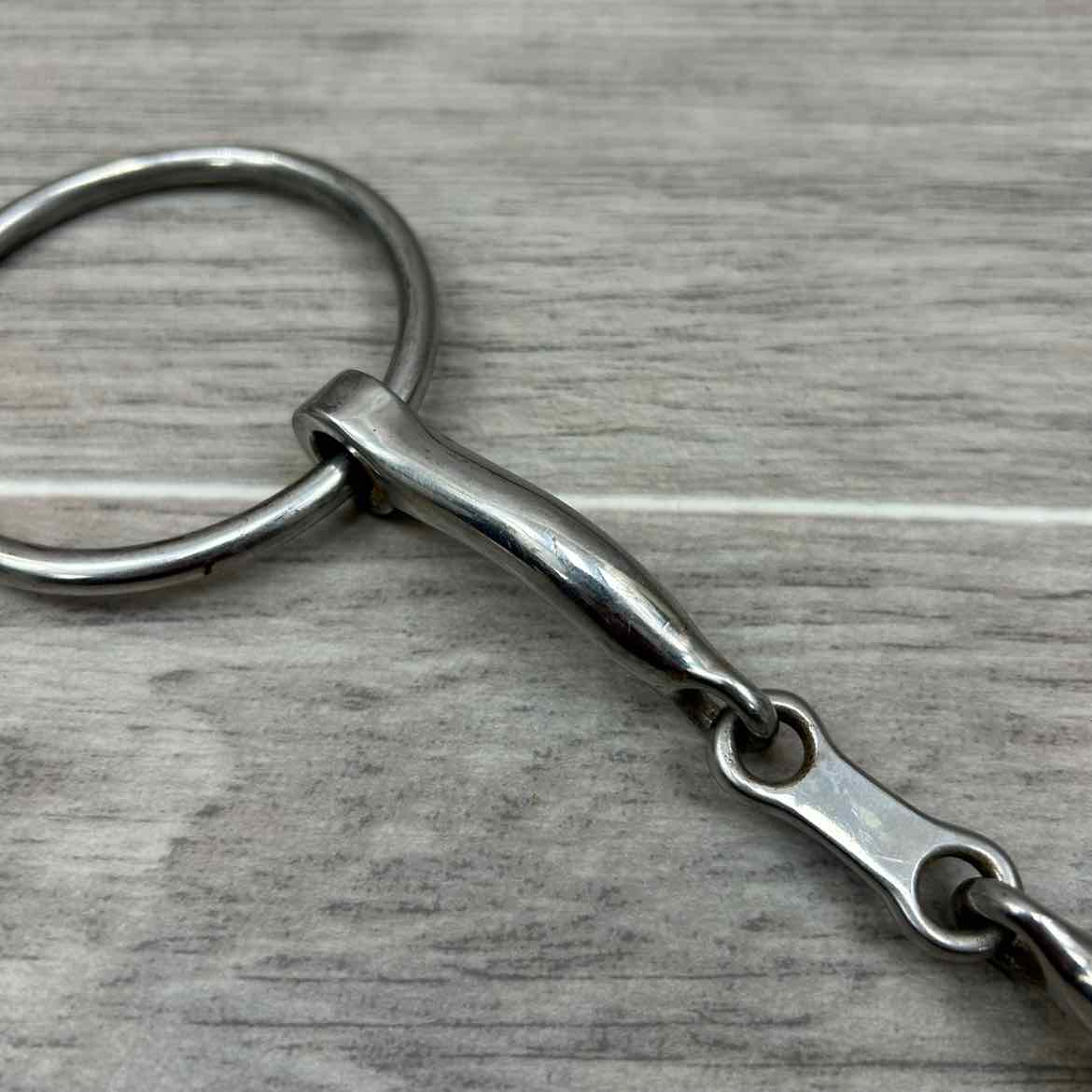 Myler Loose Ring SS French Link Bit MB 10 5.25"