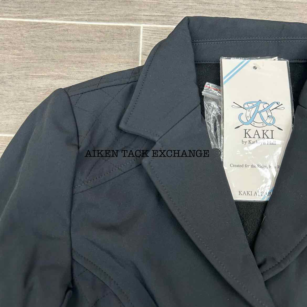 KAKI by Kathryn Hall Fleece Lined Show Coat, Size 14