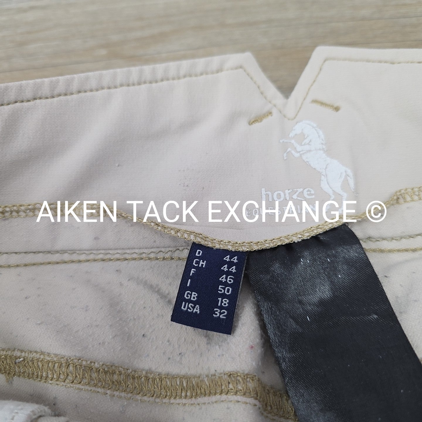 BARGAIN BUNDLE: 2 Pair Horze Silicone Grip Full Seat Breeches, Size 32