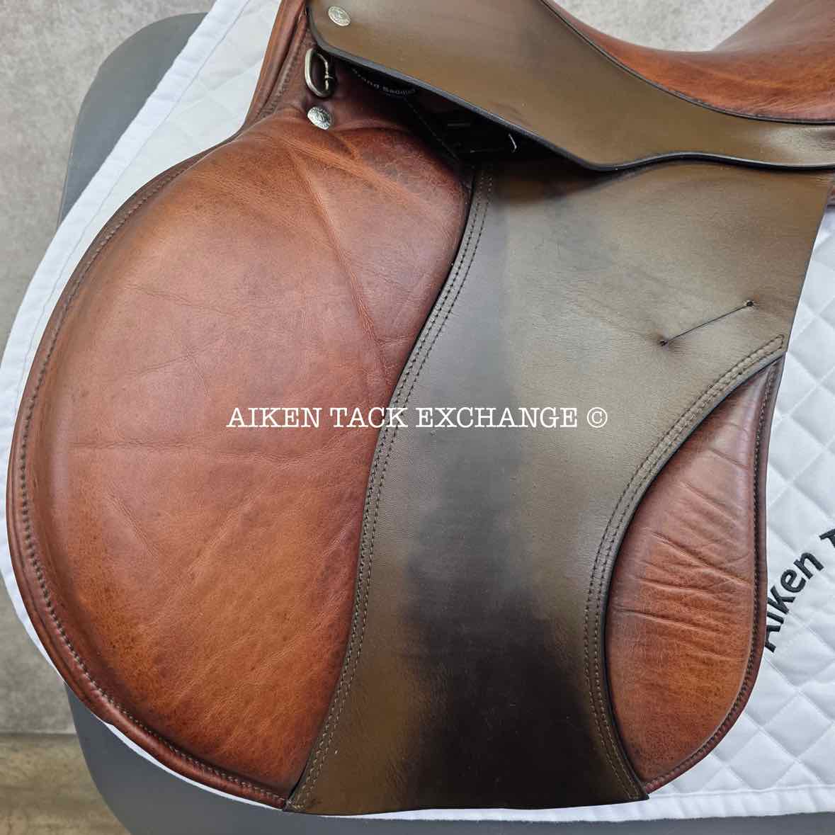 2013 Custom Saddlery Americana All Purpose Saddle, 18" Seat, Adjustable Tree, Wool Flocked Panels
