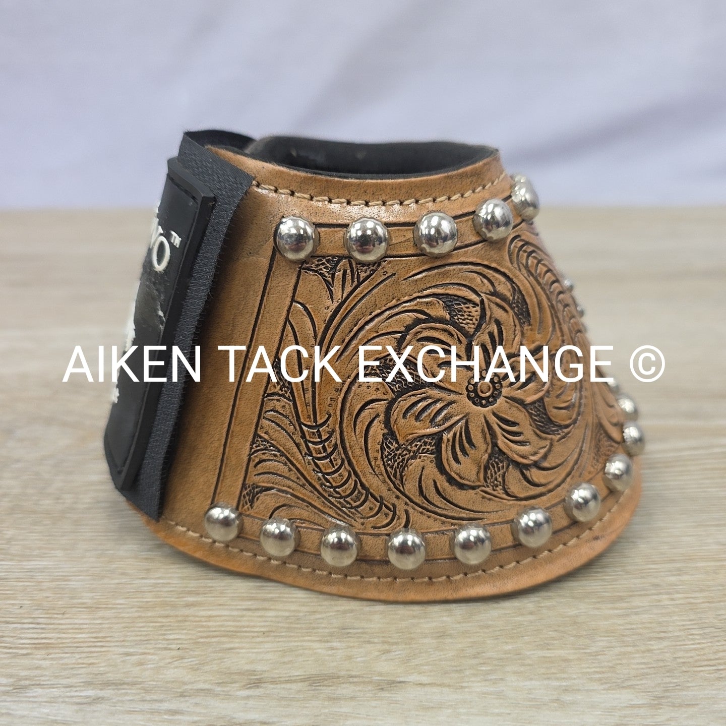 Turn-Two Equine No Turn Bell Boots, Size Medium