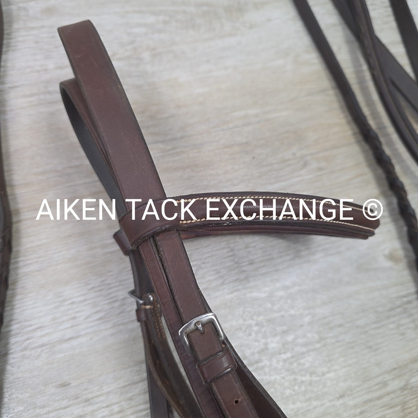 BARGAIN BUNDLE: Bridleway Fancy Stitched Bridle Oversize, Plain Raised Bridle Ov