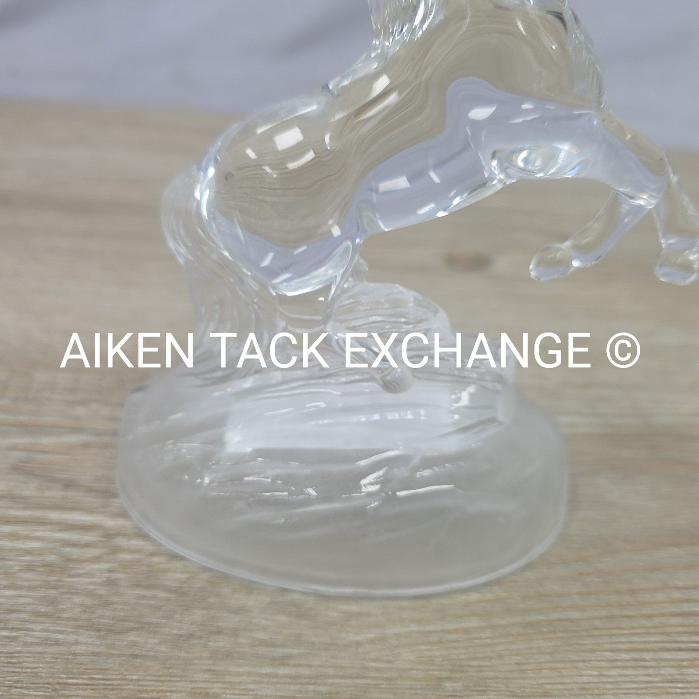 Cristal d'Arques Crystal Horse Figurine