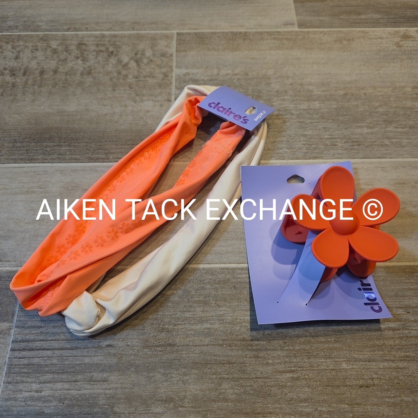 Claire's Hair Bundle - 1 Claw Clip, 2 Headbands