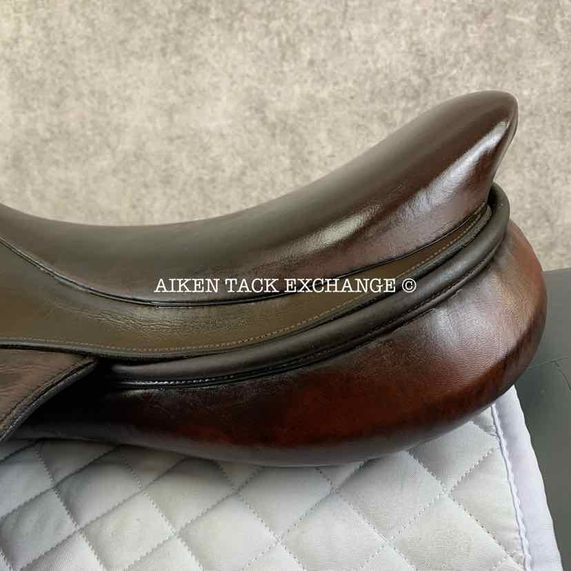 2012 Stackhouse Monoflap Jump Saddle, 19" Seat, Narrow Tree