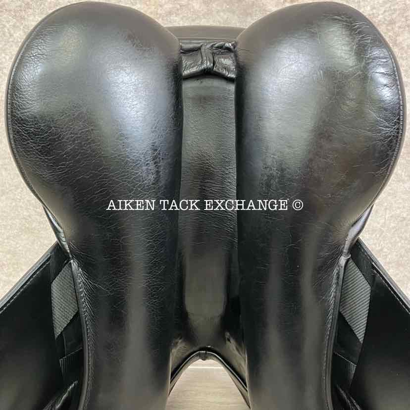 2014 Custom Saddlery Signature Steffen's Advantage Monoflap Dressage Saddle, 17.5" Seat, Adjustable Tree, Wool Flocked Panels