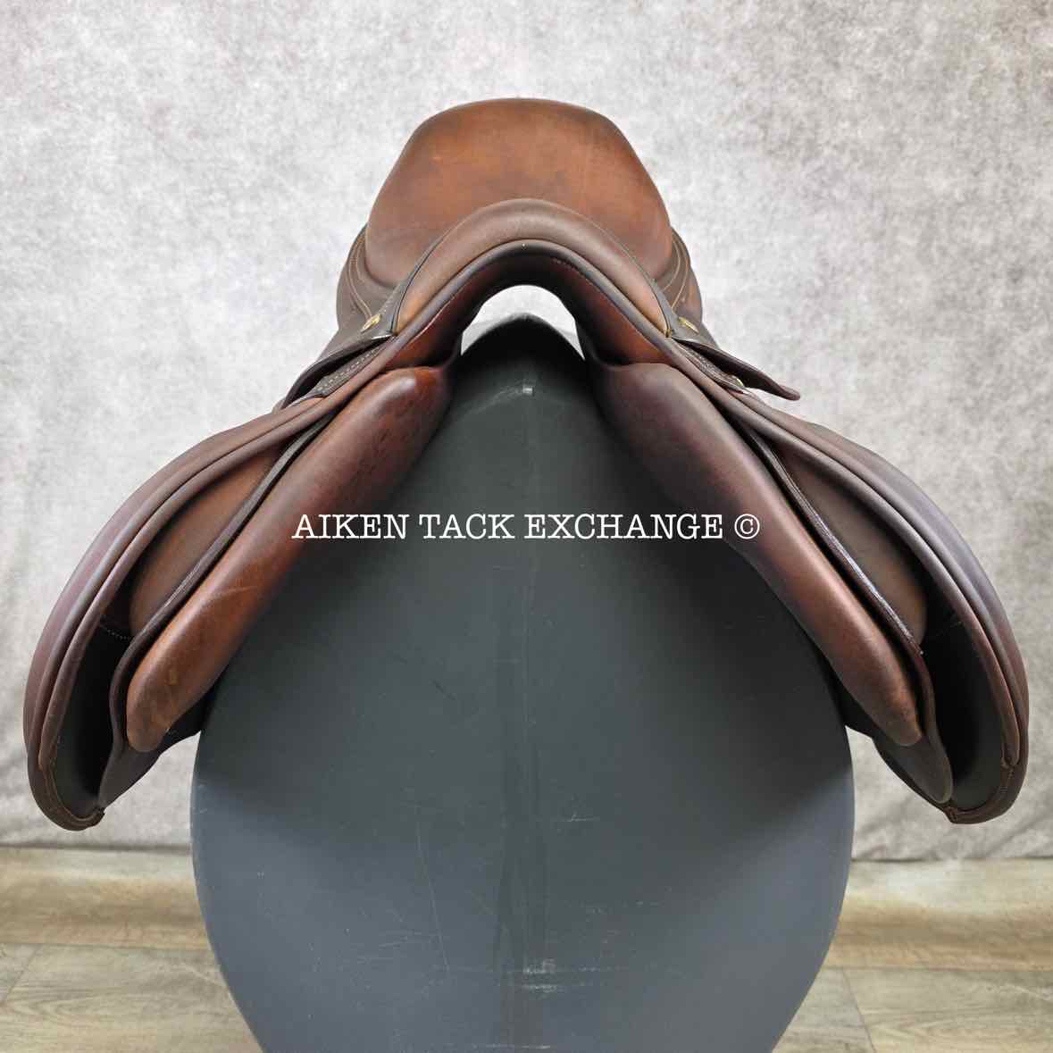 2019 Bruno Delgrange Nino Close Contact Jump Saddle, 15.5" Seat, 1A Flap, M/MW Tree, Foam Panels