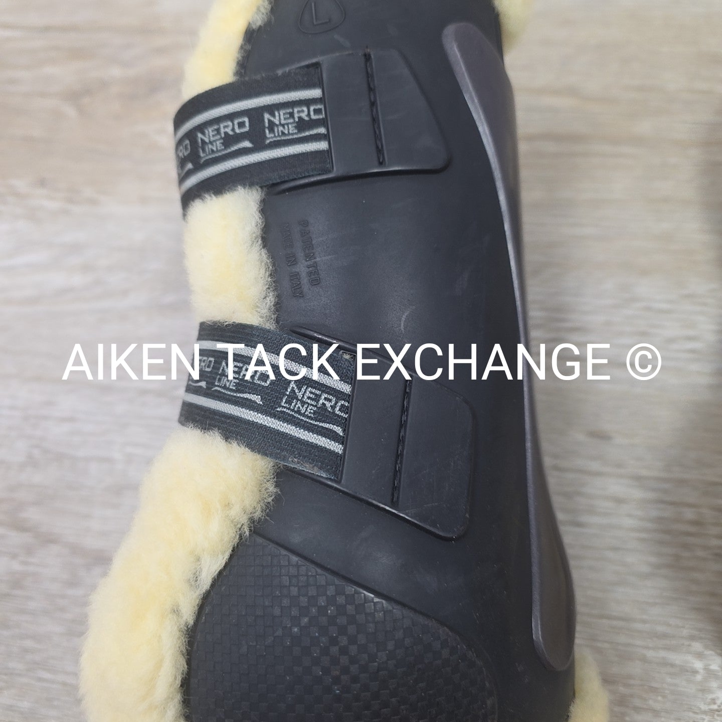 Veredus Nero Line Grand Prix Baloubet Sheepskin Tendon Boots, Size Large