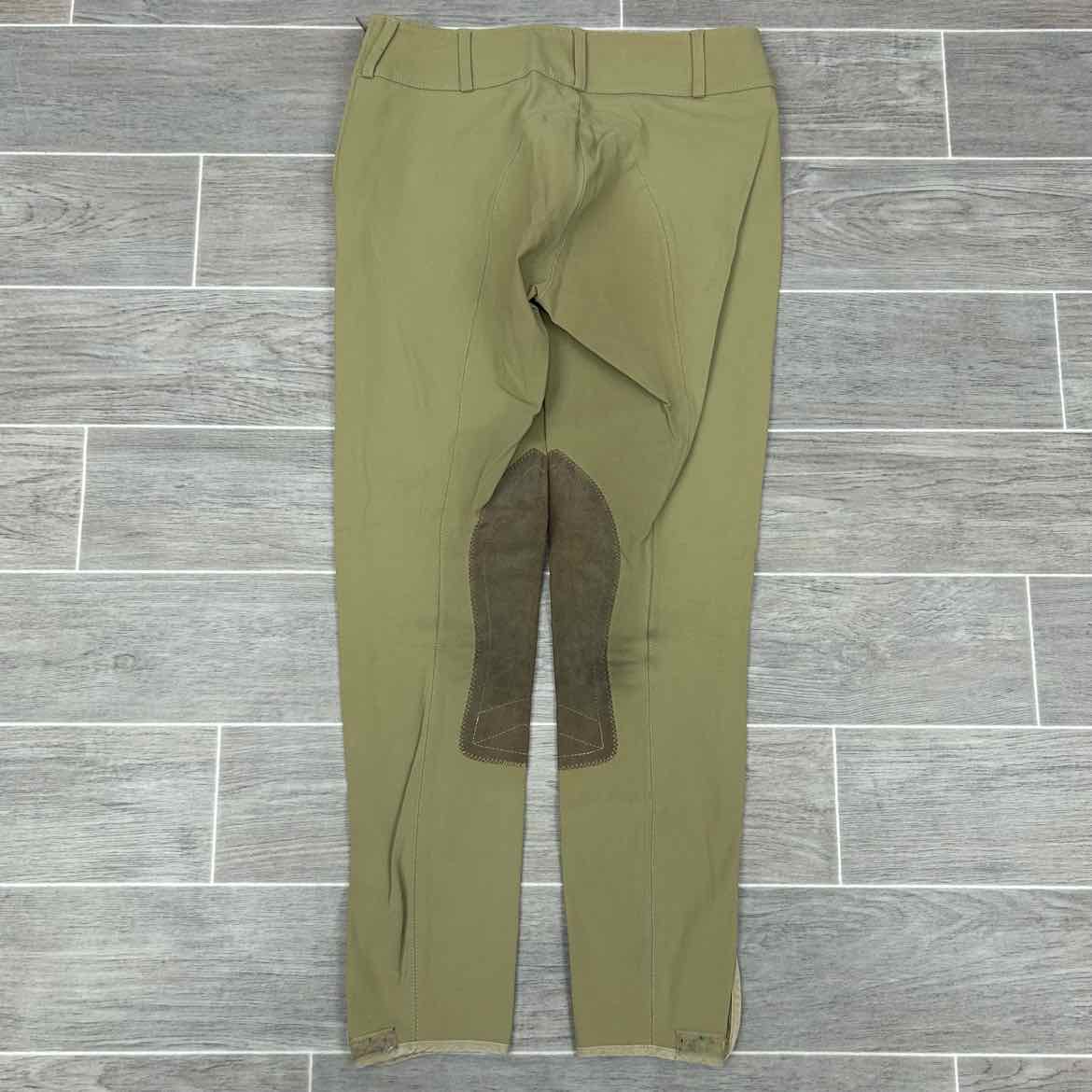 Tailored Sportsman Trophy Hunter Knee Patch Breeches, Size 26 R