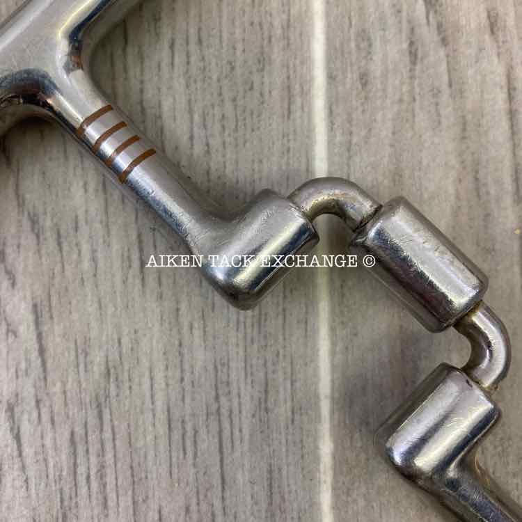 Myler Dee with Hooks Correctional Low Ported Barrel Bit MB 27PB 5"