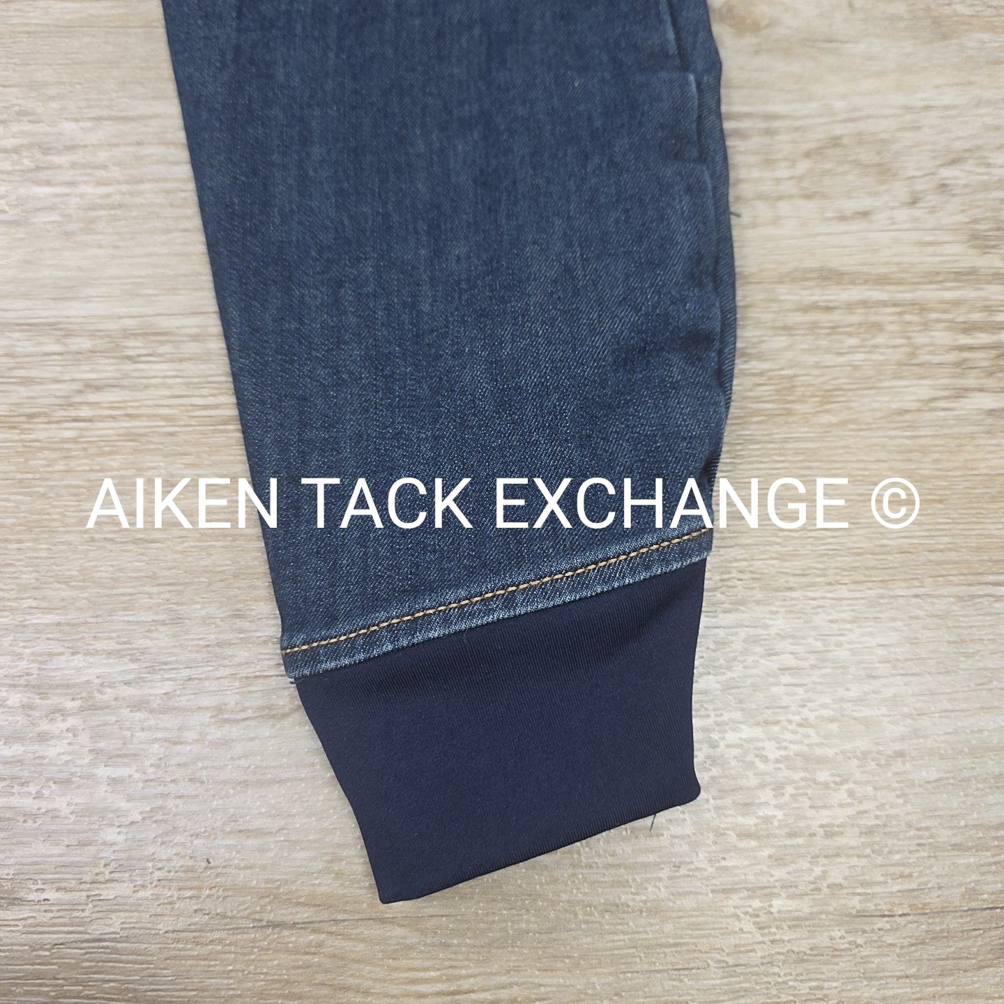 Ariat Halo Denim Knee Patch Breeches, Women's 28R