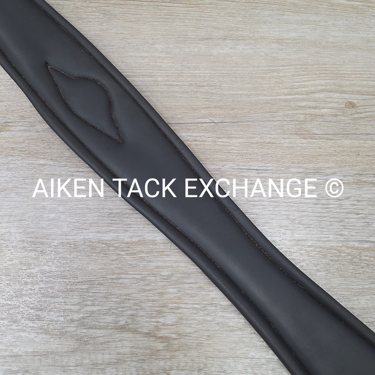 ThinLine Long Girth with Double End Elastic, Brown, 52"