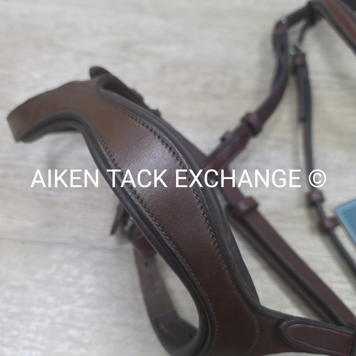 KL Select Tuscan Anatomic Bridle, No Reins, Brown, Size Full