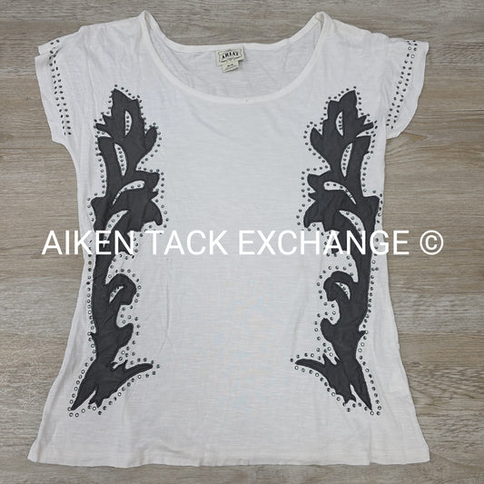 Ariat Short Sleeve Top, Size Medium