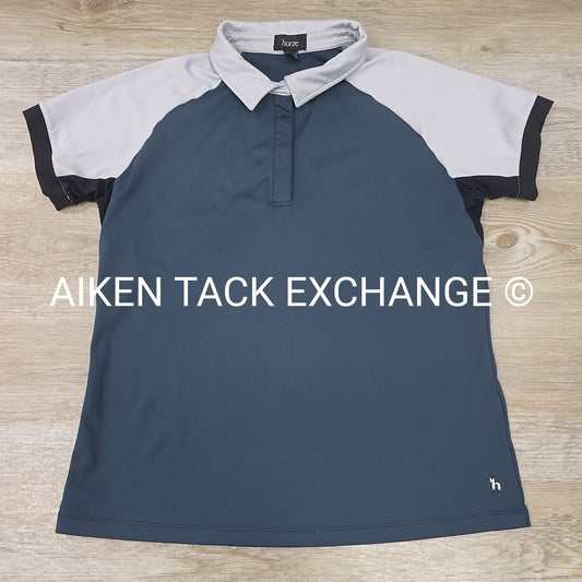 Horze Short Sleeve Sun Shirt Polo Shirt, Size 12