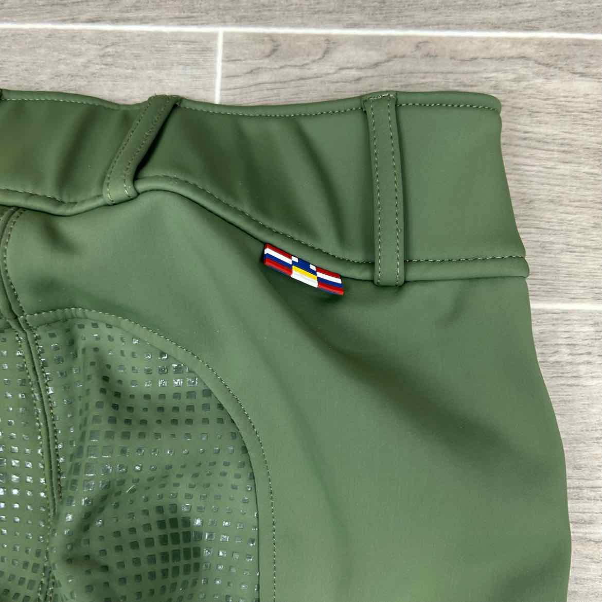 Horze Silicone Grip Full Seat Fleece Lined Winter Breeches, Size 28