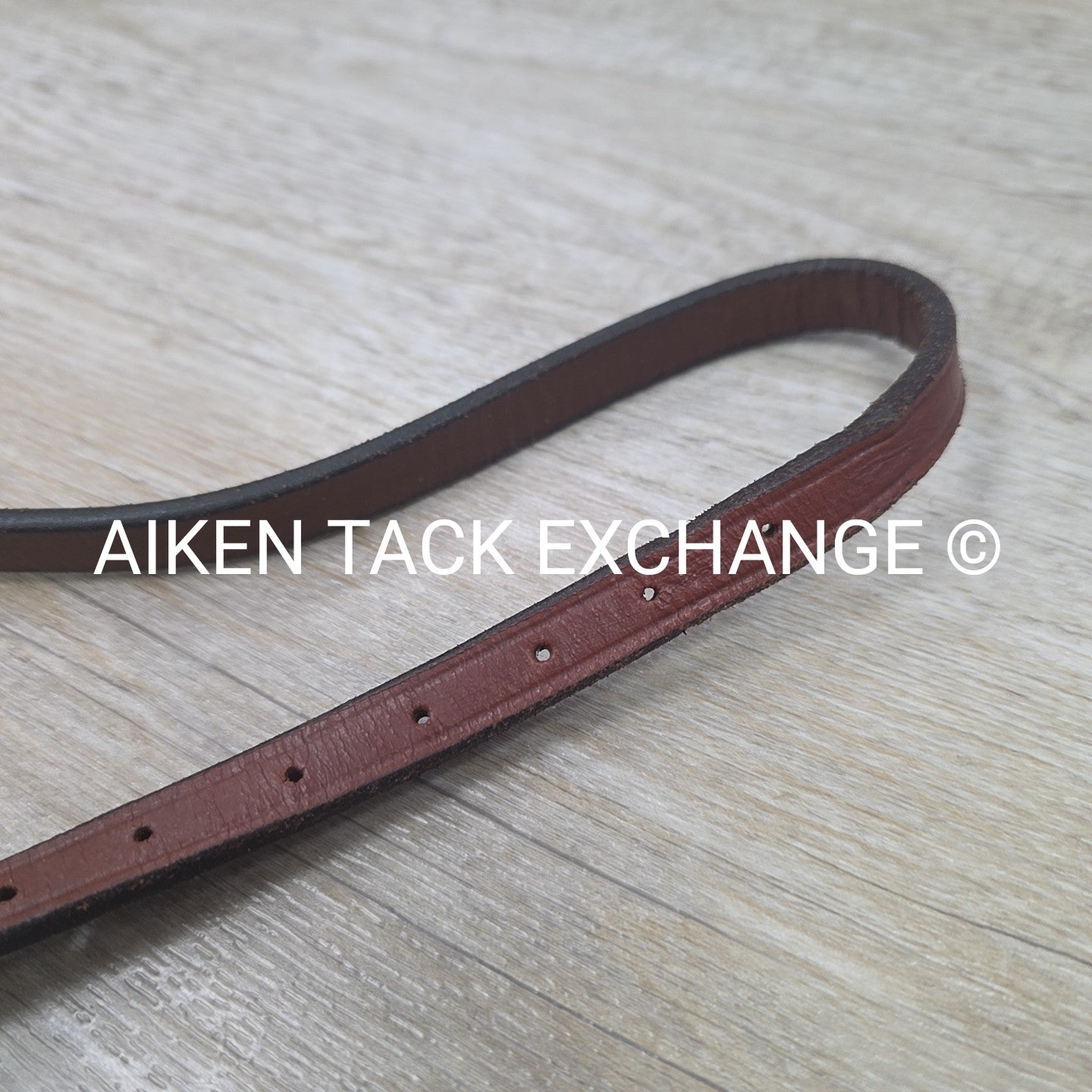 Plain Raised Figure 8 Noseband, Brown, Size Full