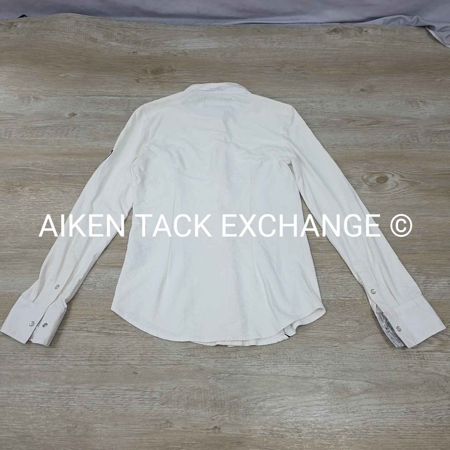 Horseware Platinum Ella Long Sleeve Show Shirt, Size Medium
