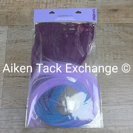 Claire's Faux Hair Extensions, 4 Pieces