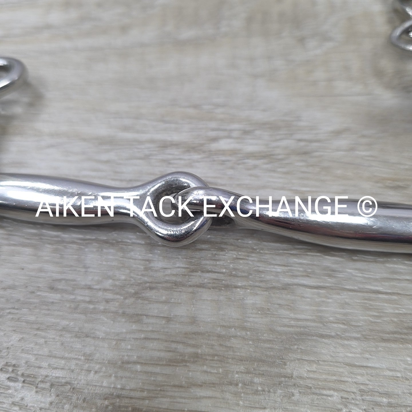 State Line Tack Single Joint Uxeter Kimberwick Bit 5"