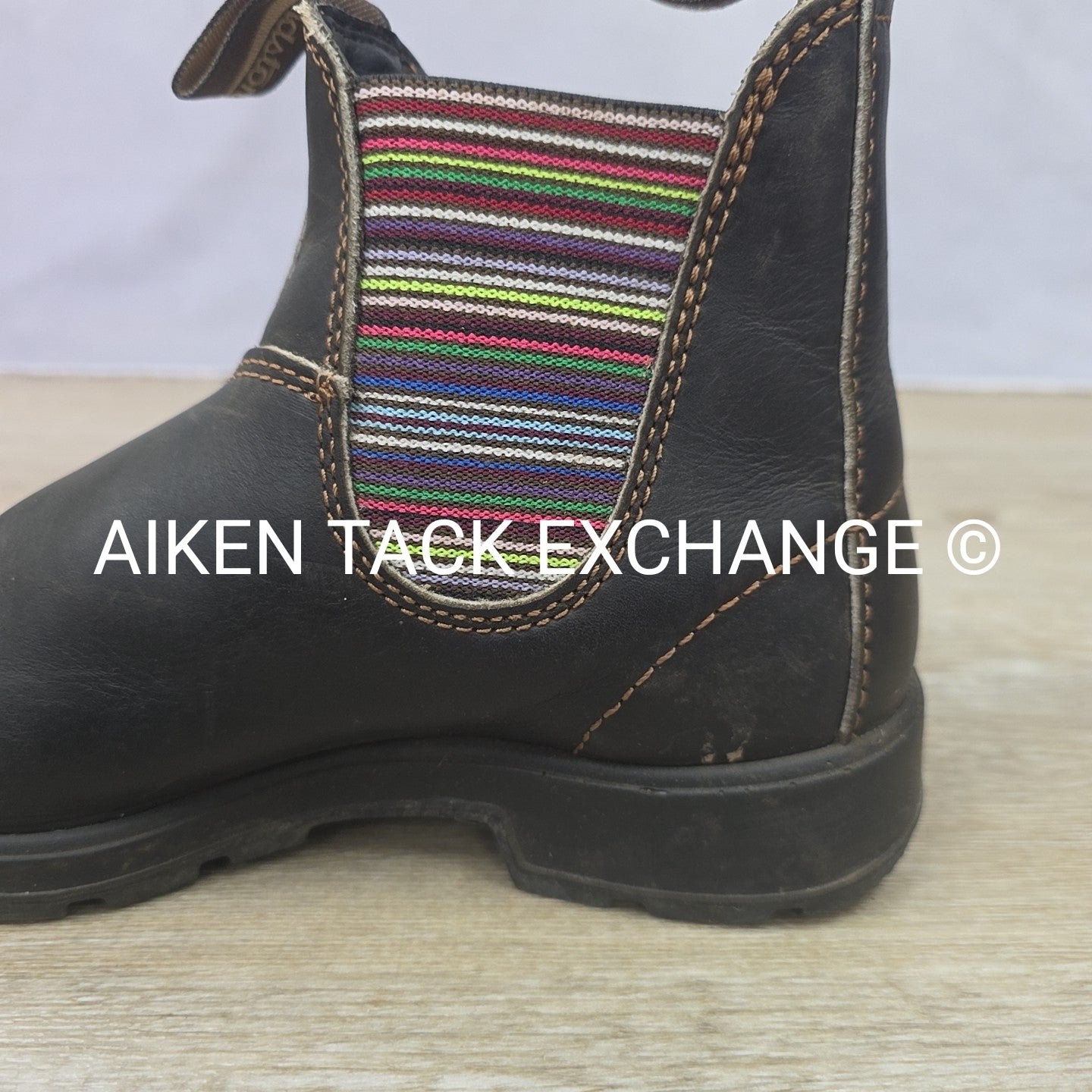 Blundstone Original 500 Stripe Chelsea Booties, Women's 6.5