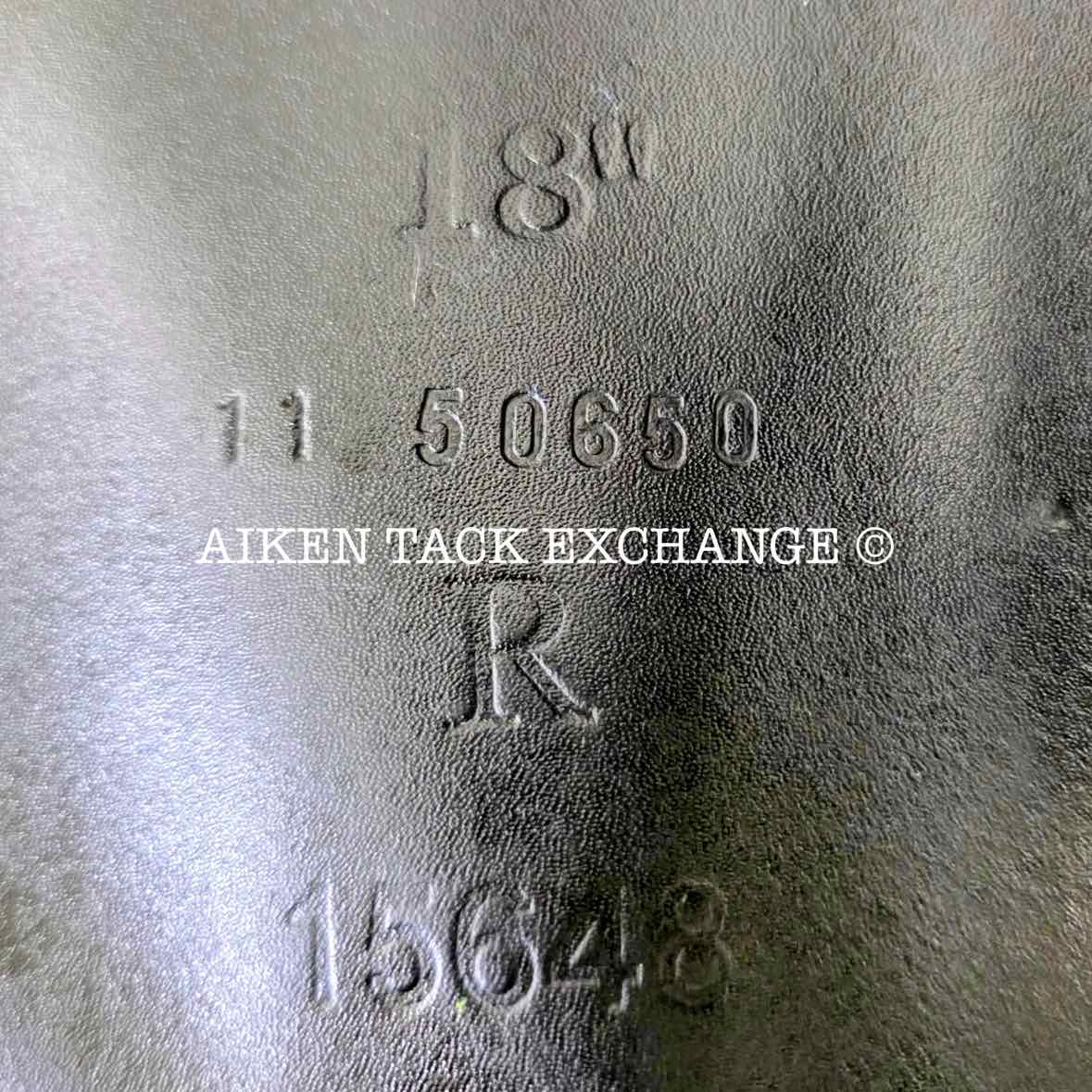 **SOLD** Warendorf Monoflap Dressage Saddle, 18" Seat, Short Flap, Medium Tree, Wool