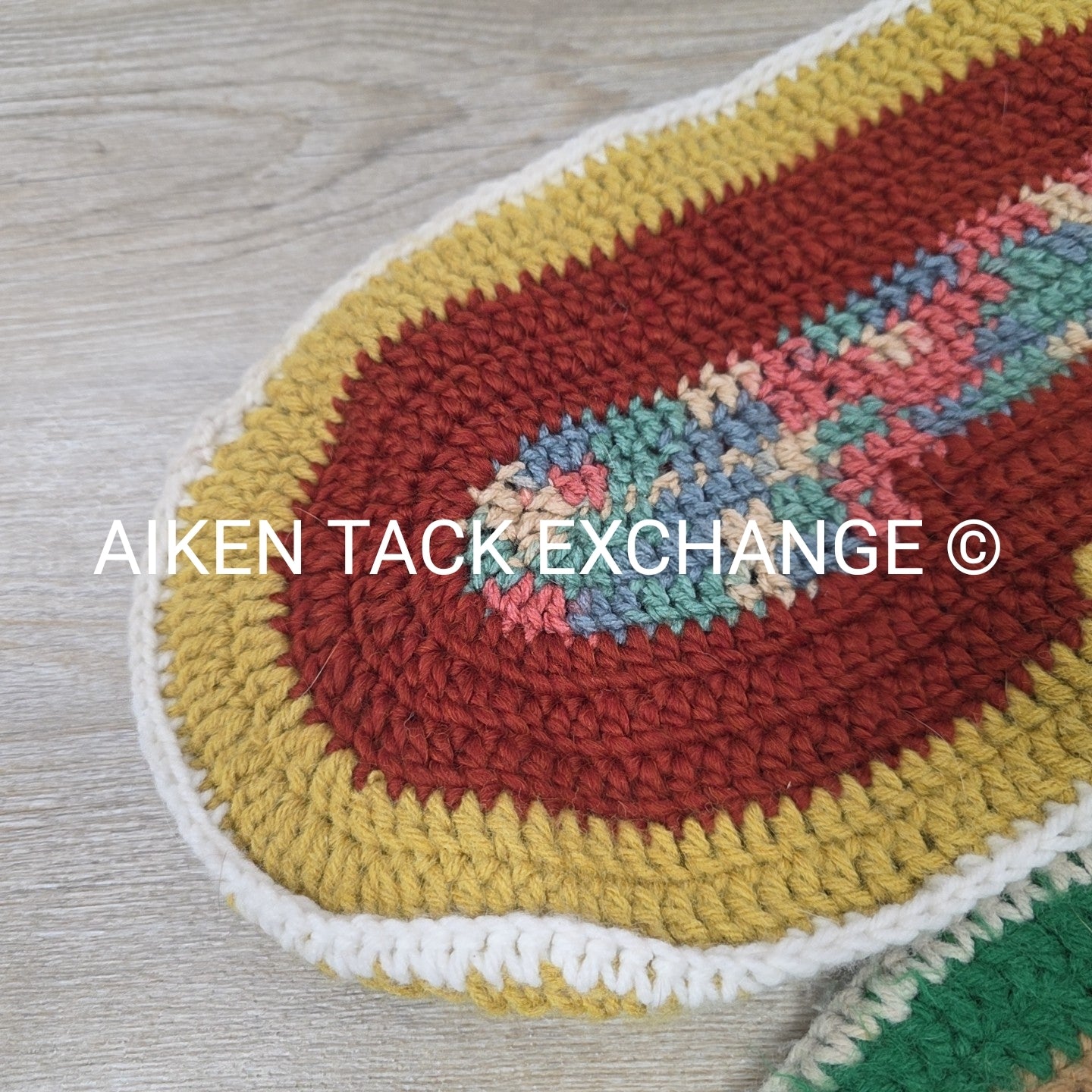 BARGAIN BUNDLE: 2 Crocheted Pommel Pads