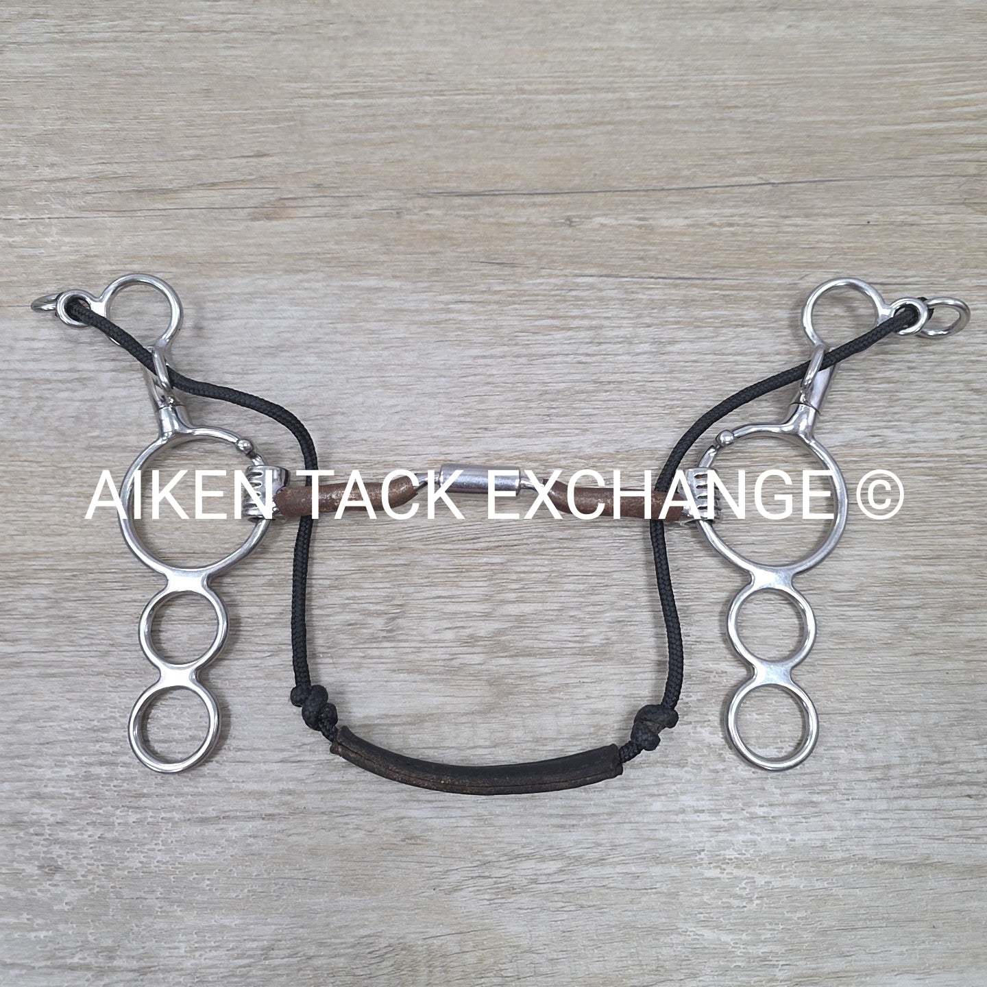 Myler 3 Ring Combination Bit with Low Port Comfort Snaffle MB 04 5.5"