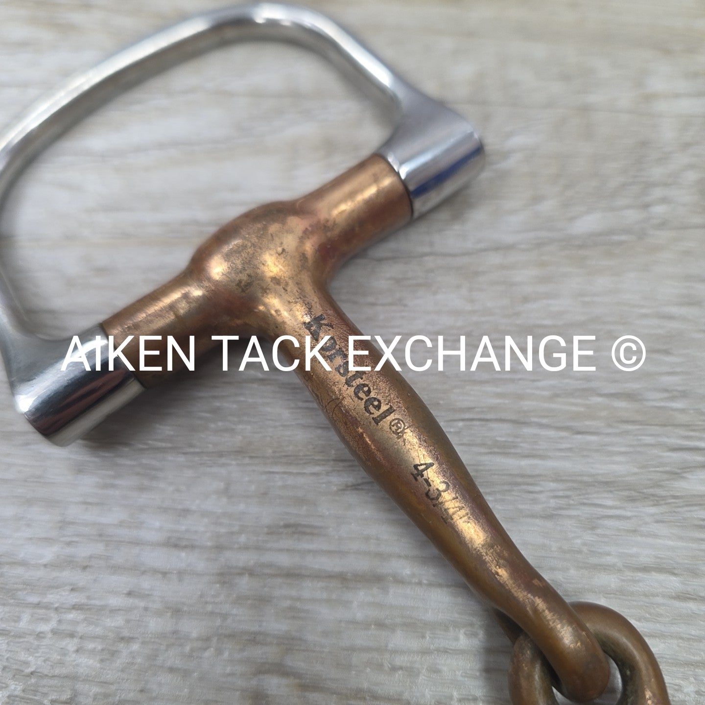 Korsteel Single Joint Copper D Ring Bit 4.75"