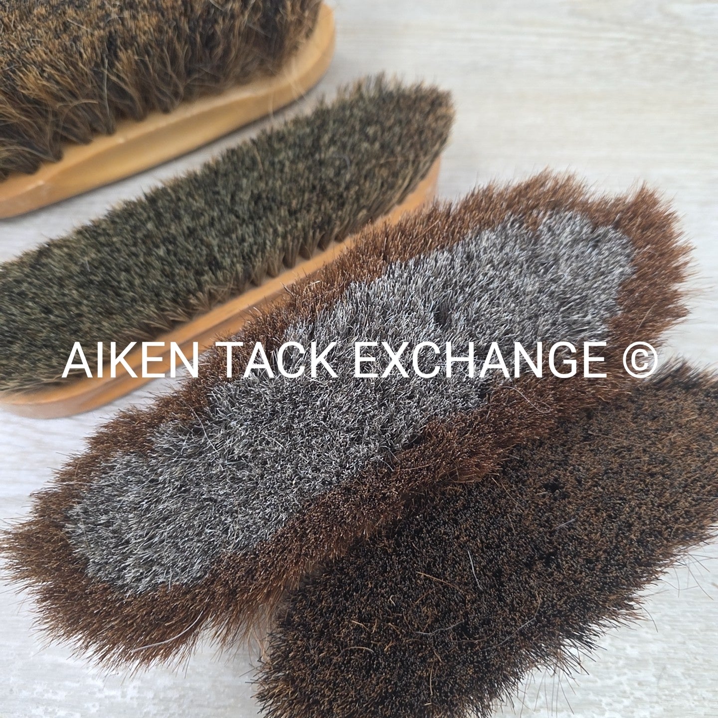 BARGAIN BUNDLE: 4 Horse Hair Grooming Brushes